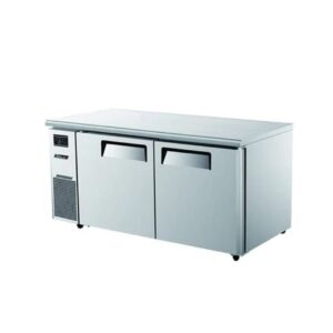 2 DOOR STAINLESS STEEL DOOR UNDERBAR REFRIGERATOR
